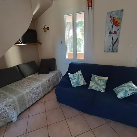 Apartman Appart Au Calme, Climatise, Avec Parking, 2 Pas Des Plages, Le Port Hyères